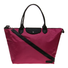 Zada Large Tote Nylon Bag - Fuschia