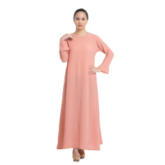 Zada Raya Gamis Maxi Dress - Pink Salem