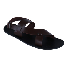 Zada Ron Sandal Sepatu - Coklat Tua