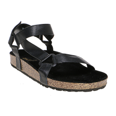 Zada Sandal Pria Multi Strap - Hitam