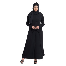 Zada Set Atasan Celana dan Hijab - Hitam