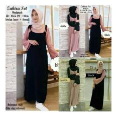 Zahira Set Dress Maxy Cewe Baju Murah Baju Muslim Cewe Overall Cewe Gamis Grosir Murah