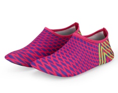 Zaitun Pantai Latihan Fisik Bernapas Anti-slip Sepatu Voli untuk Pria, Berenang Surf Yoga Dive Outdoor Sneaker (Rose)-Intl