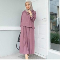 Baju wanita/Blouse/Kemeja Wanita/Jumpsuit/Playsuit Wanita/T-Shirt/Wanita/Dress Wanita/Baju Muslim/Jumpsuit/Sweater & Cardigan Wanita Baju Tidur & Santai Wanita Tunik Wanita Jaket Denim Wanita ZAITUN DRESS 4
