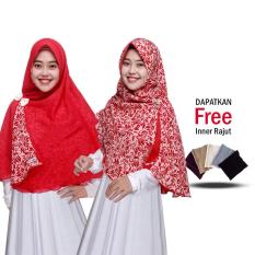 Zannah Hijab Fashion Muslim Atasan Wanita Muslimah Elegan Jilbab Instan Termurah Harga Grosir Paling Laris Hijab Instan Bolak Balik Polos Motif Pet Anti Tembem Khimar Instan Pengajian Wanita Modern Model Sekarang - Free Inner