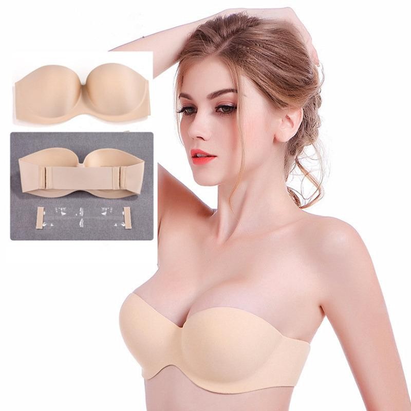 ZeeBee Seemless Push Up Bra Tanpa Tali