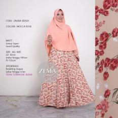 Zema Gamis Zahra Jersey Mocca