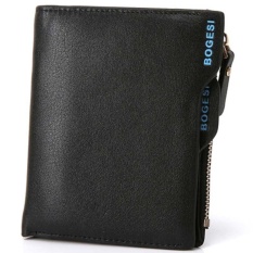 ZIKUF Pria Baru Dompet Kartu Tas Pendek Dompet-Hitam-Intl