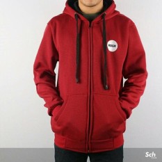 Zims Jaket Jaket Hoodie Zipper RSCH Full Red