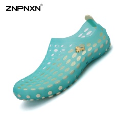 Znpnxn Wanita Sepatu Musim Panas Sandal Sepatu Luar Ruangan Sepatu Jeli Sepatu Sandal Wanita Sepatu Gunung Khusus Di Air Kasual Modis Sepatu Pantai Ukuran 35-39 Meter (Biru)