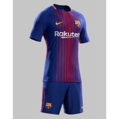 Zoc Jersey Bola Kaos Olahraga T-Shirt BARCA SET CELANA Home / Away / 3RD 17/18