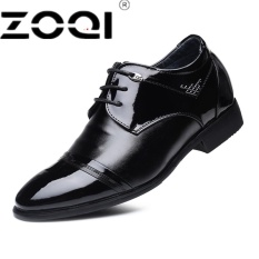 ZOQI Handmade Men Formal Dress Baru Tiba Sepatu Pernikahan Oxfords Runcing Ujung Pesta Flats