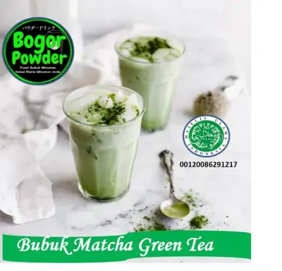 Bubuk Minuman Green Tea 1 Kg/ Green Tea 1kg / Green Tea Powder 1 KG