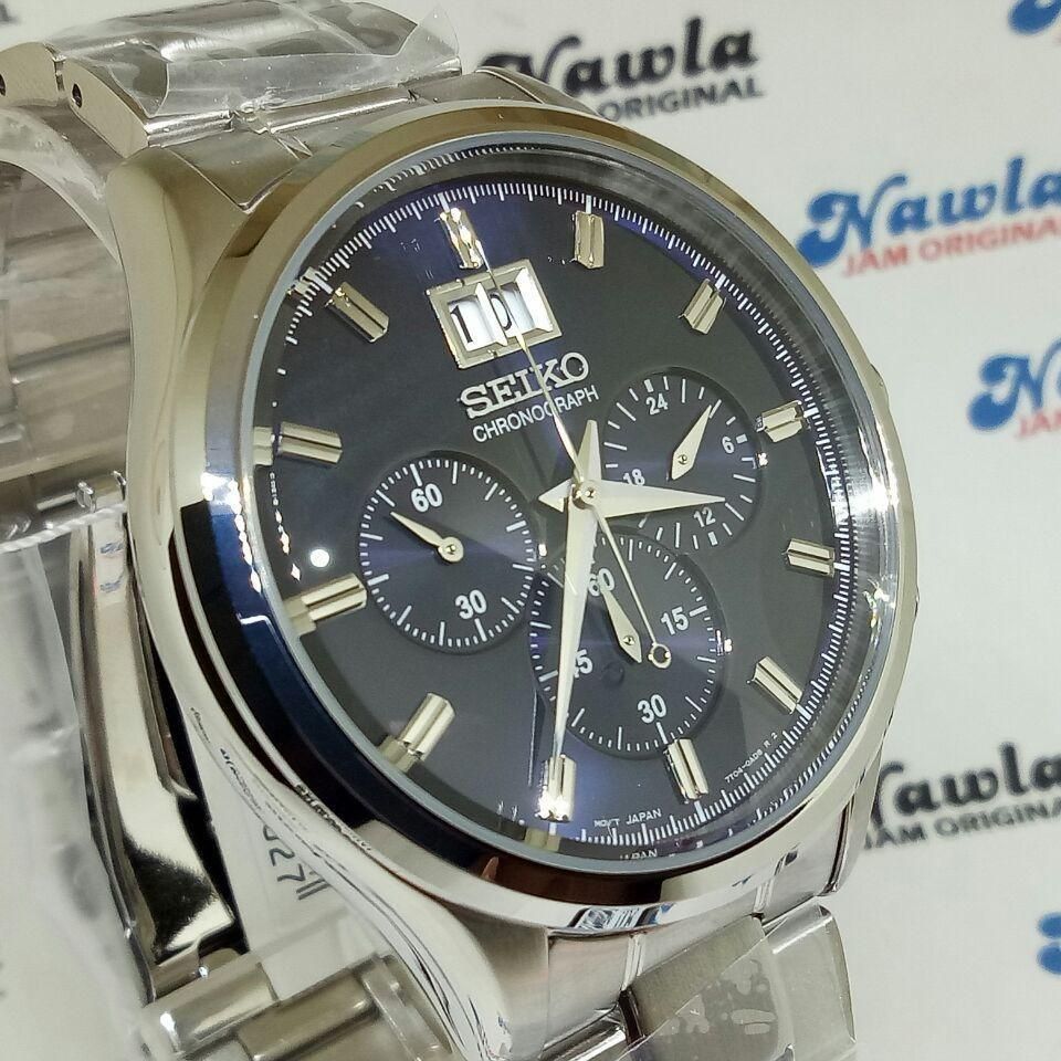 Seiko Quartz SPC081P1 Chronograph Blue 