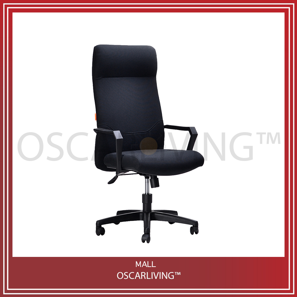 Kursi Kantor Ecos SBF 8901 Fabric All Black Khusus Jabodetabek Lazada