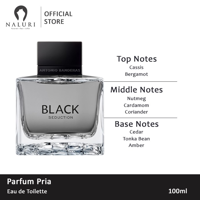 Parfum Antonio Banderas Seduction In Black EDT For Man 100ml