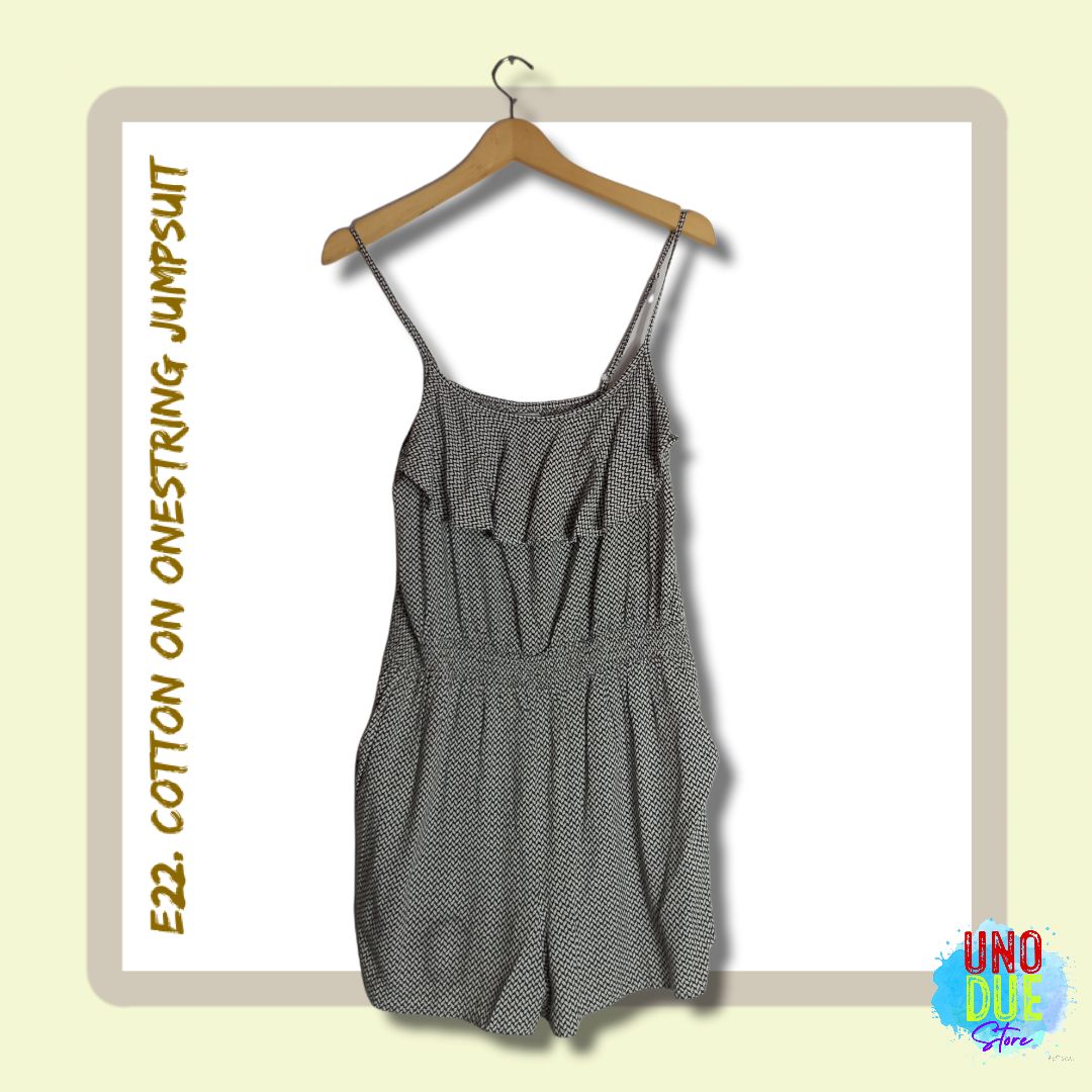E22 Cotton On Onestring Jumpsuit 