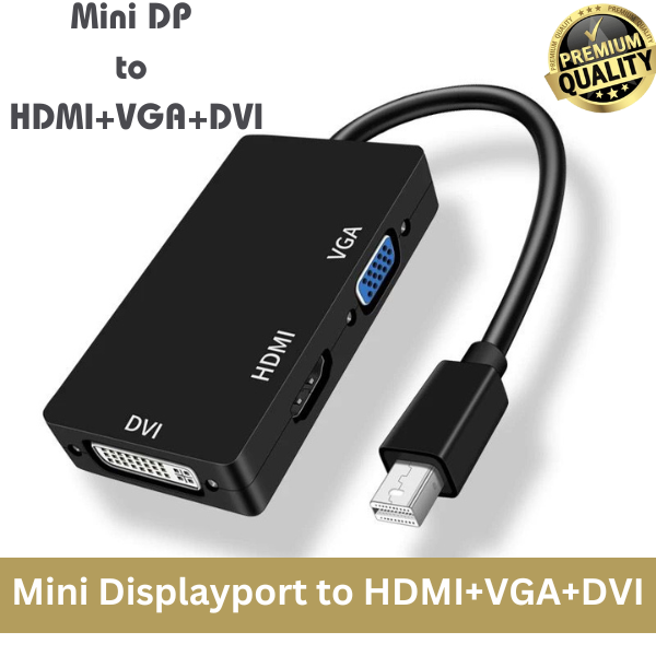 Mini Display Port to HDMI VGA DVI Konverter Mini DP to hdmi vga