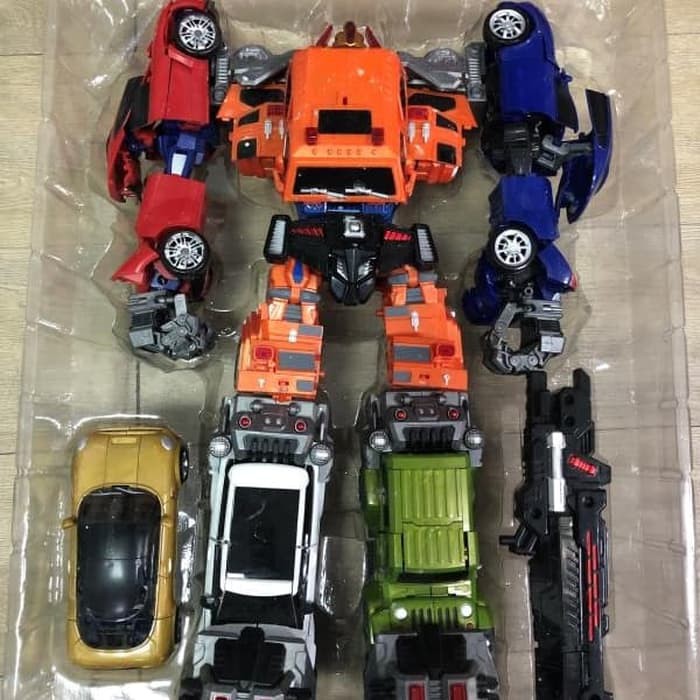 Weijiang Robot Force KO Oversize Toyworld Throttlebots Combiners ...