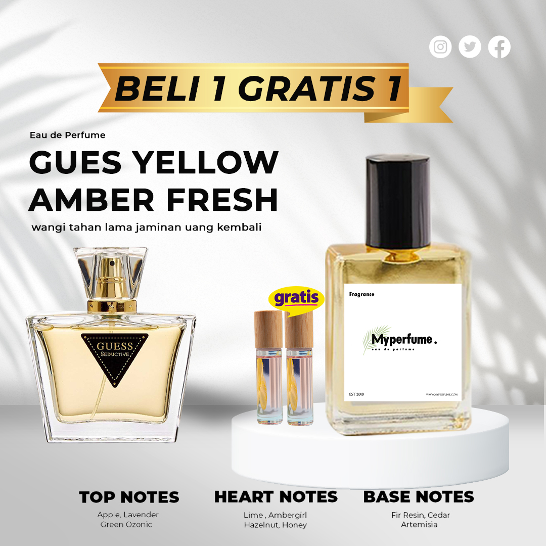 Aroma parfum 2025 guess yellow amber