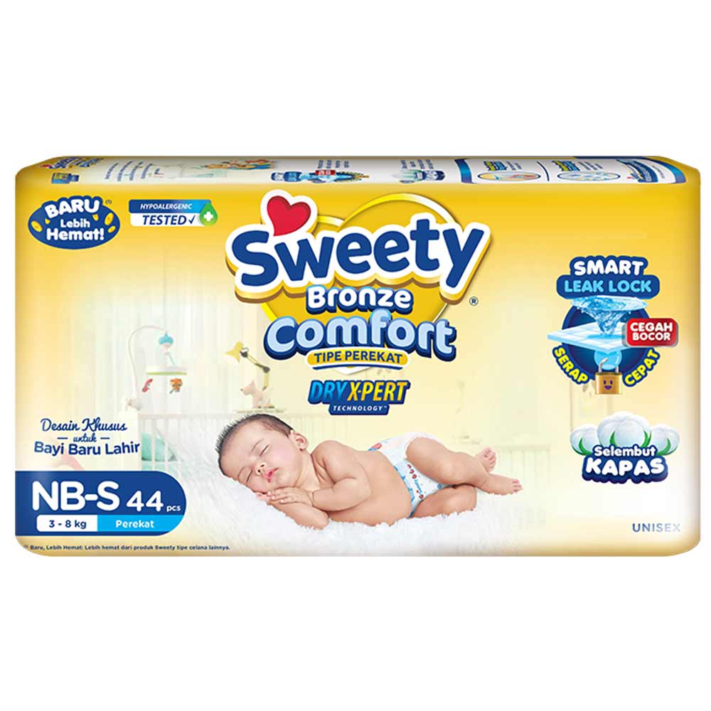 Popok Pampers Sweety Bronze Newborn Popok Bayi Dan Anak Merk