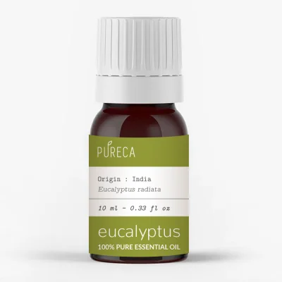 PURECA Essential Oil Eucalyptus Esensial Atsiri Aroma Terapi EO Difuser Humidifier 100% Pure Natural