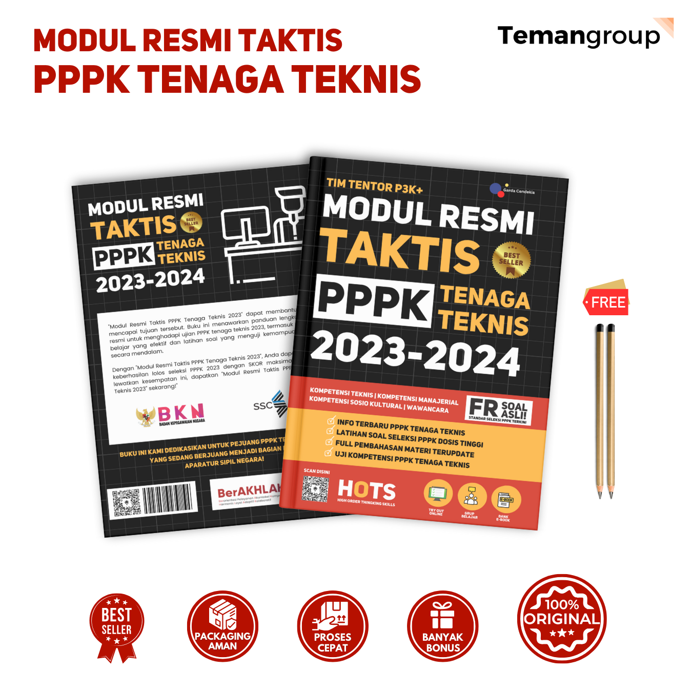 BUKU MODUL RESMI TAKTIS PPPK TENAGA TEKNIS 2023-2024 / PPPK TEKNIS