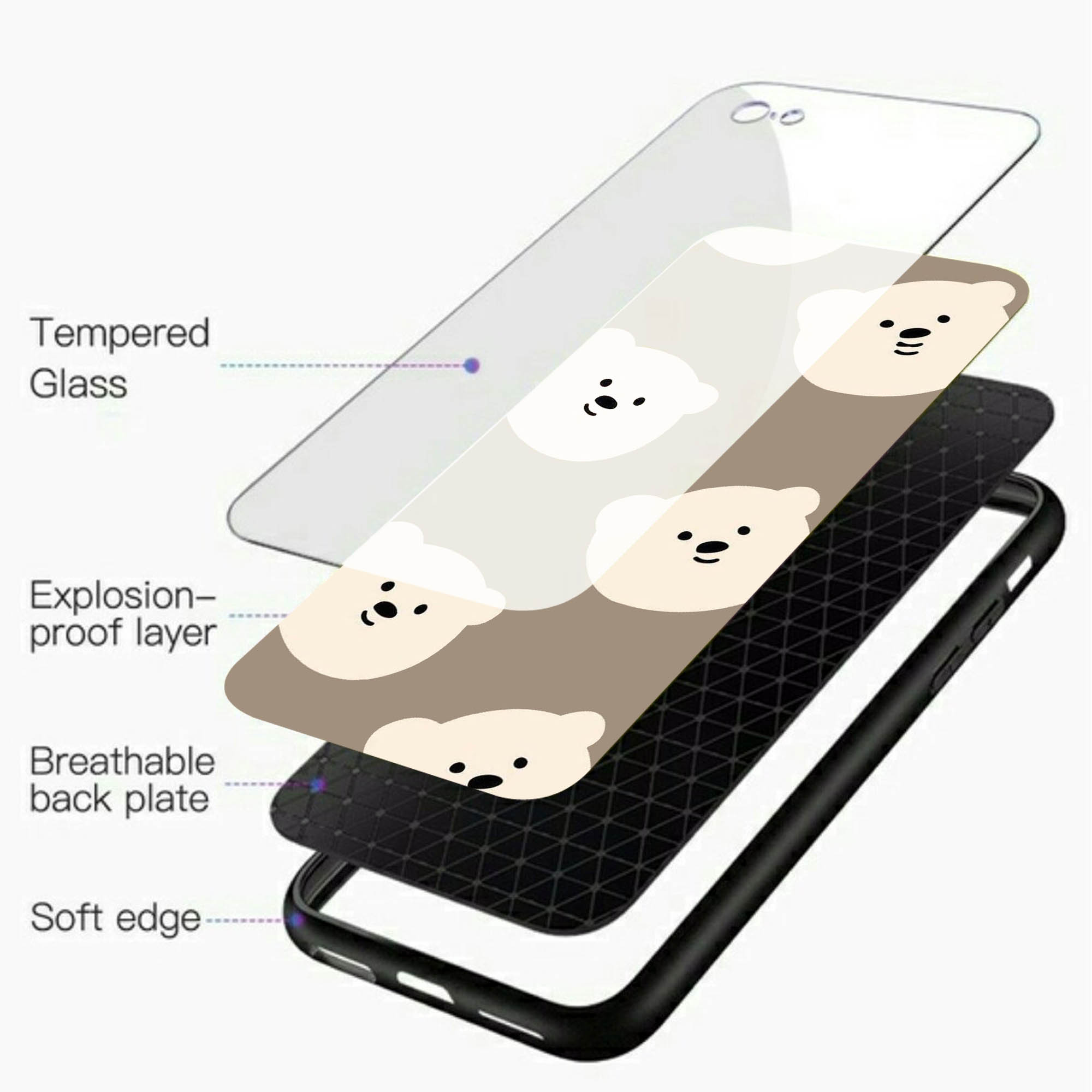 U 306) Softcase Kaca Infinix Smart Kesing hp Infinix Smart