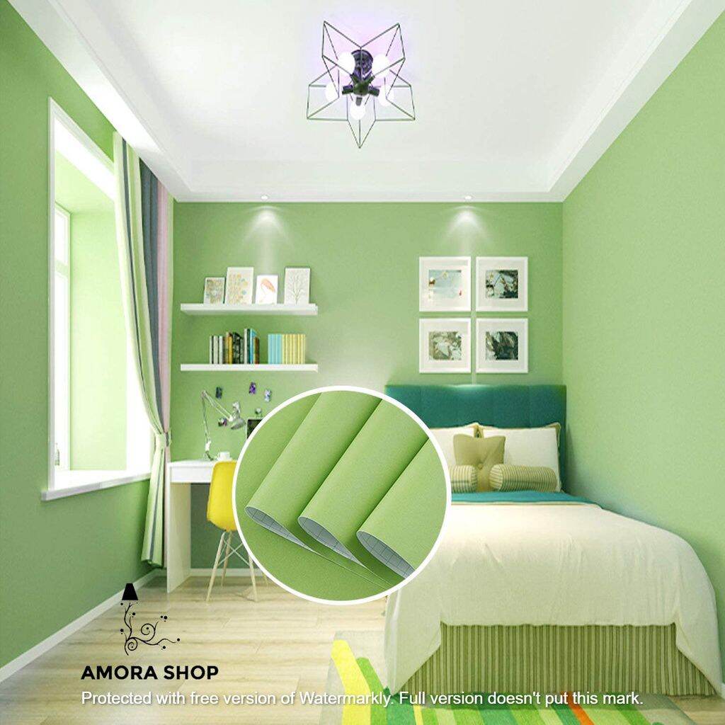 834 Wallpaper Dinding Kamar Warna Hijau Picture - MyWeb