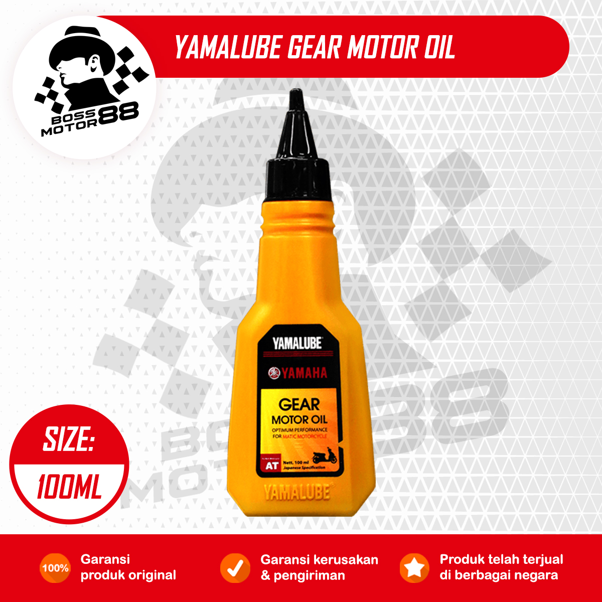 Yamalube Gear Motor Oil 100ml Oli Gardan Matic Metik Motor Yamaha Lazada Indonesia
