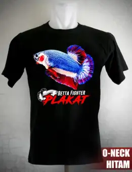 Kaos Ikan Betta Cupang Plakat Membeli Jualan Online T Shirt Dengan Harga Murah Lazada Indonesia