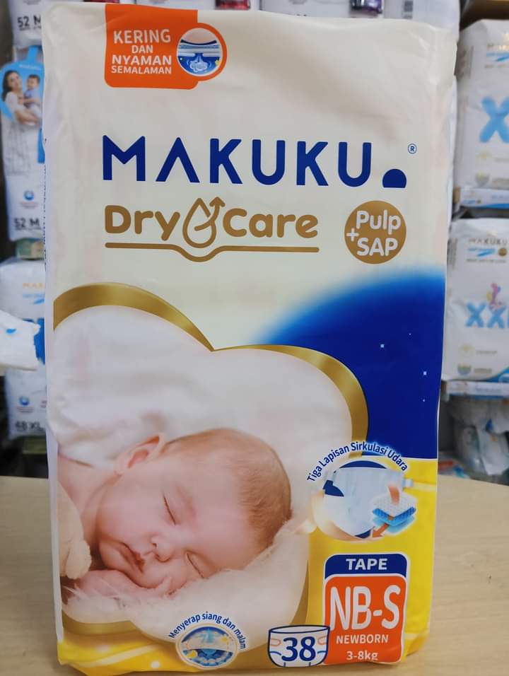 Makuku Merk Pampers Newborn Pampers Makuku Dry Care Tape