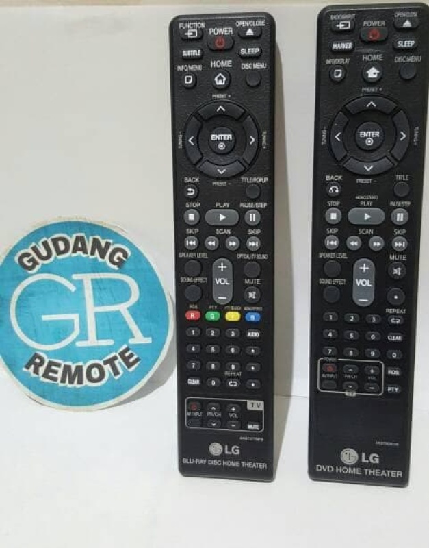 Remote remot DVD Hometheater LG Original
