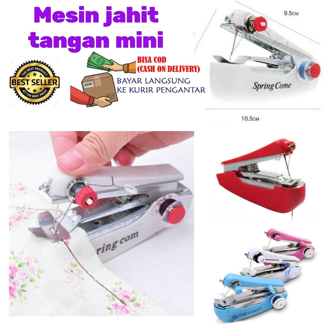 Mesin jahit tangan mini / mesin jahit mini Menggunakan tangan praktis