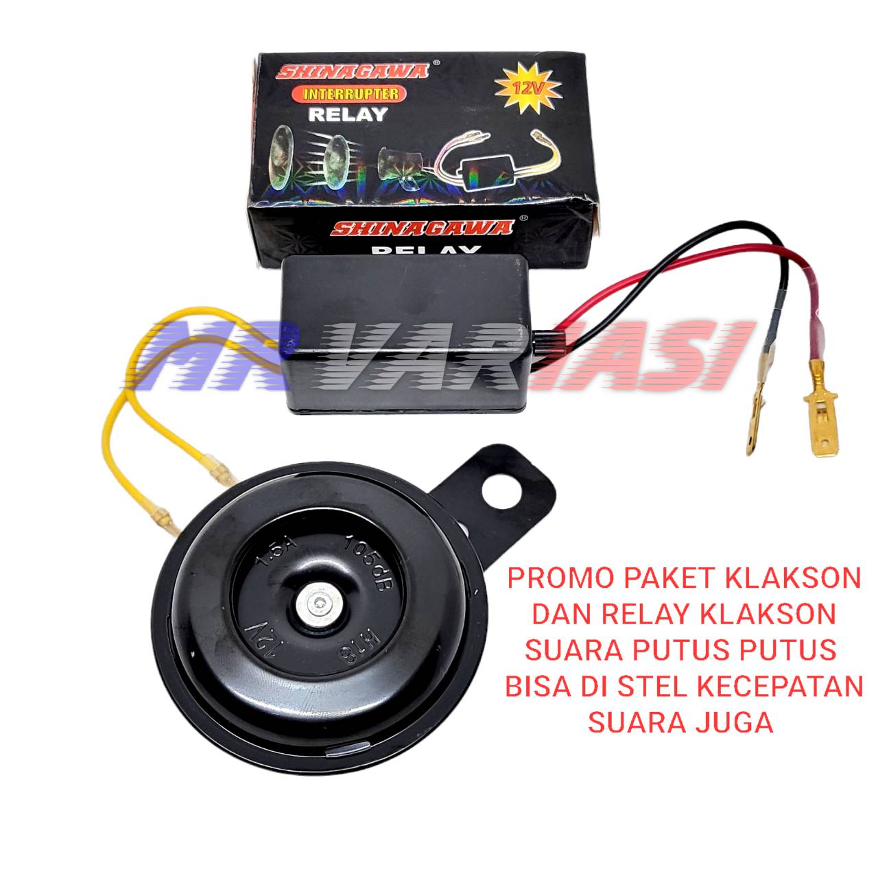 Relay klakson putus putus stelan 12 volt motor dan mobil bisa stel