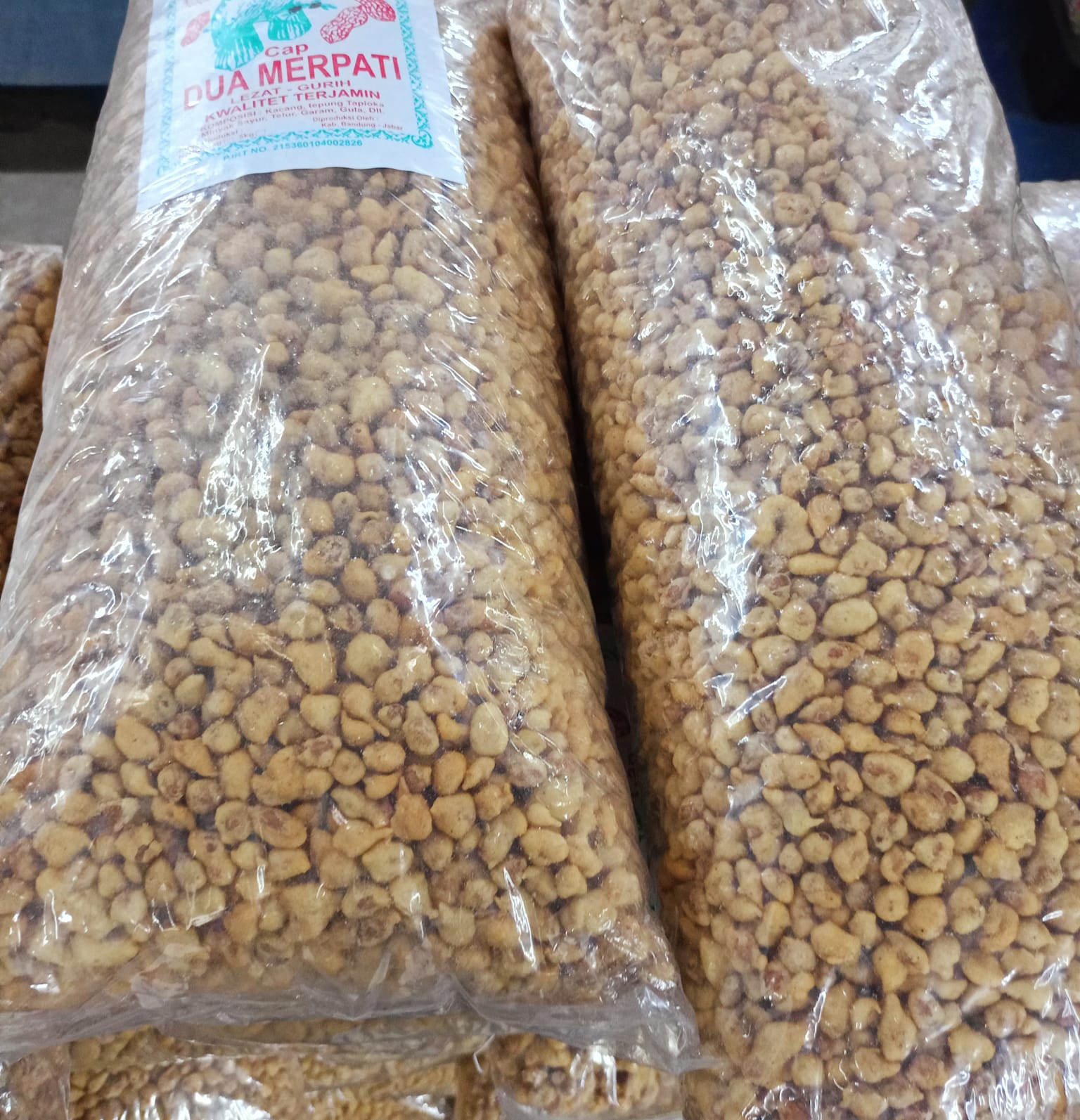 Kacang bandung Kacang Tepung 500 Gram Snack Kacang kacangan | Lazada ...