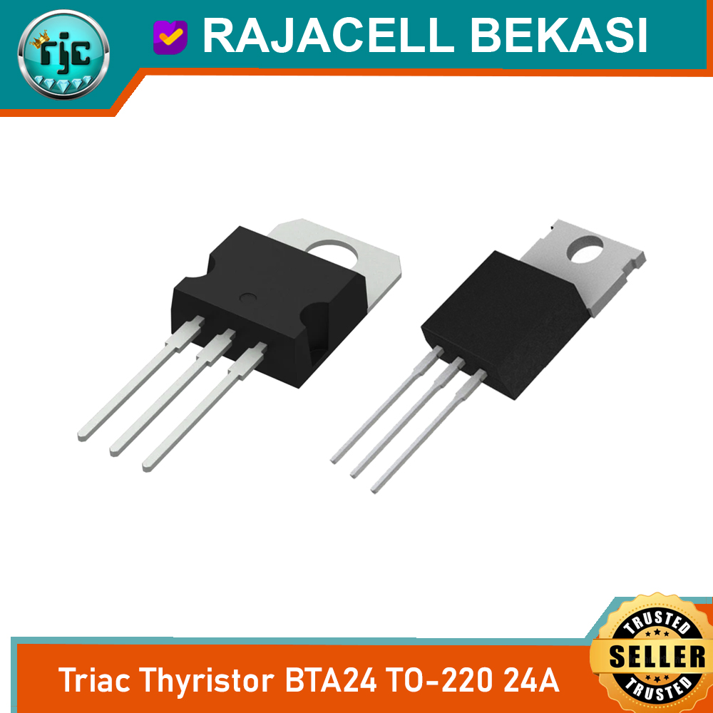 10x BTA24-600B TRIAC – 600V 25A – TO-220AB – US Stock