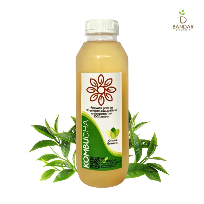 Indokombucha Teh Kombucha Green Tea 1L Lazada Indonesia
