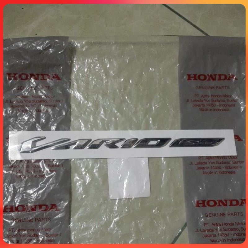 Emblem vario 150 original emblem logo timbul 3D vario 150 | Lazada
