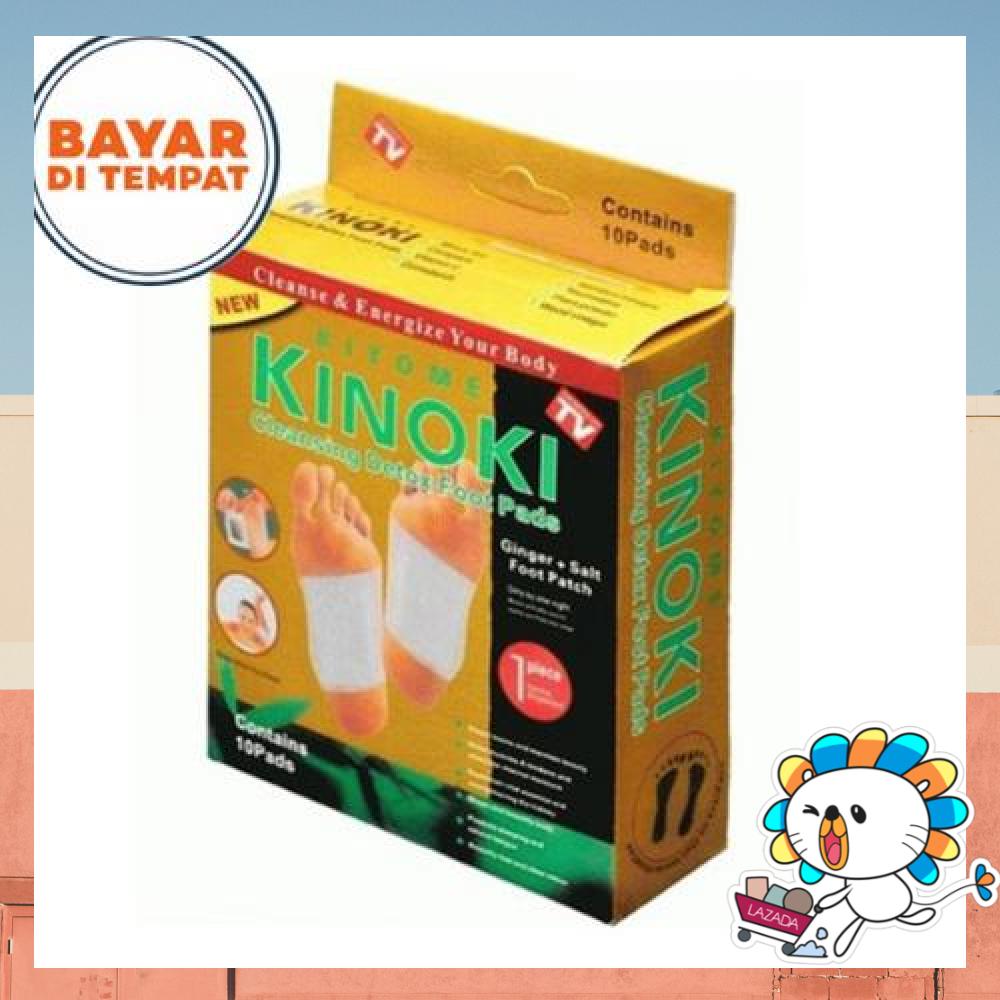 TERLARIS Kinoki Gold - Kinoki Detox - Kinoki gold  - KINOKI FOOT PATCH KOYO DETOX KAKI Original - 1 Box