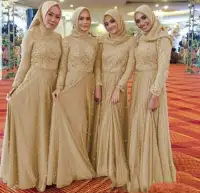 full brokat dress