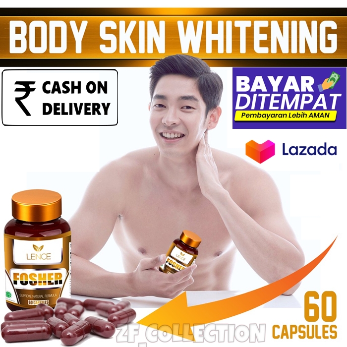 Bpom Gluta Fosher Glutamen 100 Original Pemutih Badan Dan Waja Pemutih Badan Pria Obat Pemutih Badan Pria Pemutih Kulit Badan Pemutih Kulit Tubuh Laki Laki Pemutih Kulit Laki