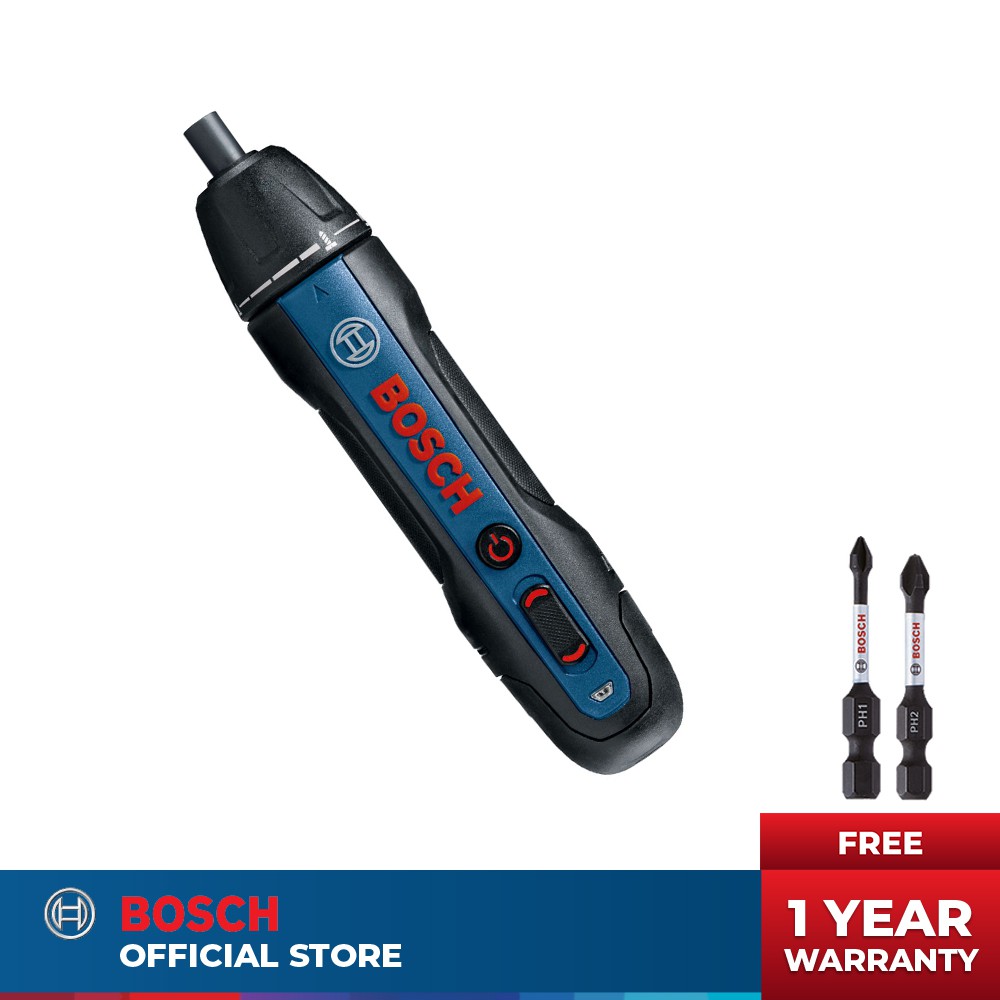 Bosch Cordless Screwdriver / Obeng Baterai 3.6Volt GO Gen2 Lazada