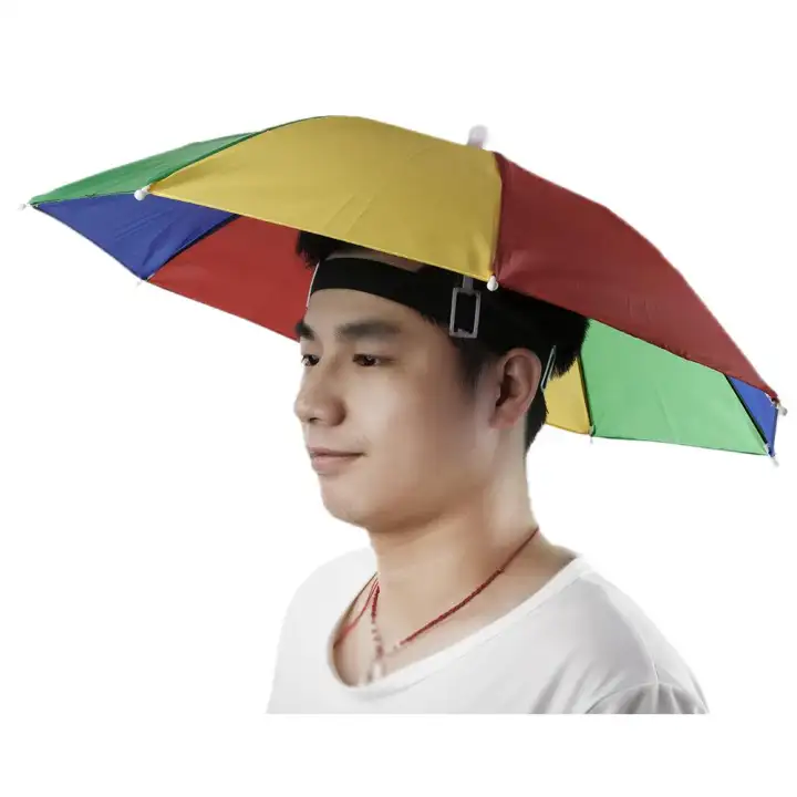 umbrella hat cap