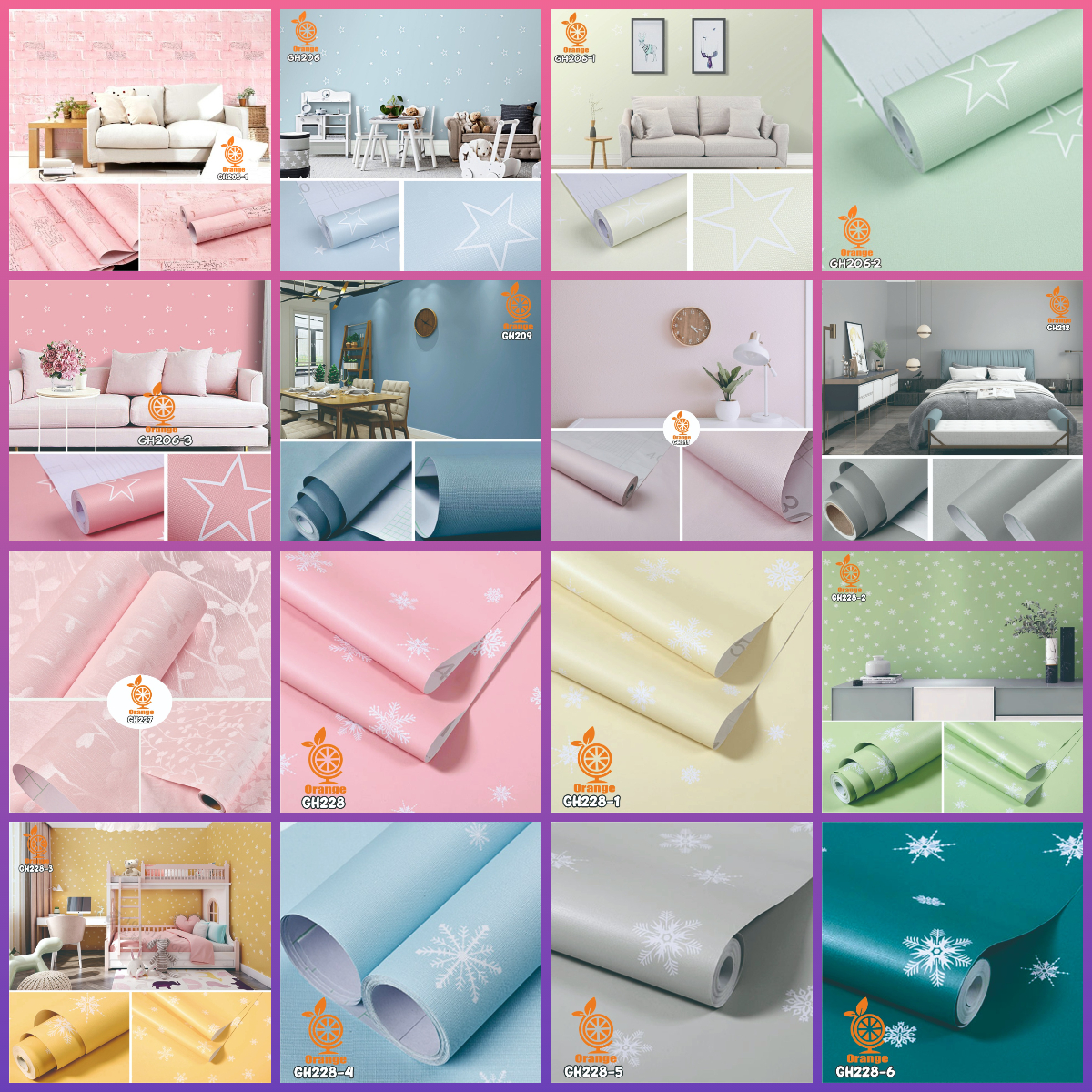 Wallpaper Dinding Lazada
