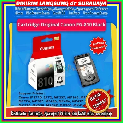 Cartridge Printer CANON IP2770 MP237 MP245 MP258 MP276 MP287 Original