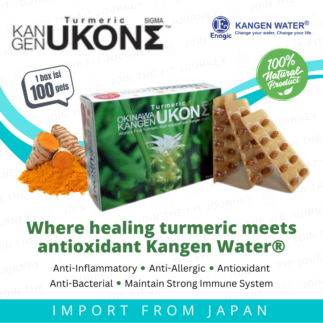 Pil Ajaib Kangen Ukon Sigma Enagic Turmeric Kangen Water Okinawa