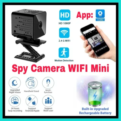 NA - Camera Mini Wifi HD Spy Camera Night Vision - Spycam Wifi V200