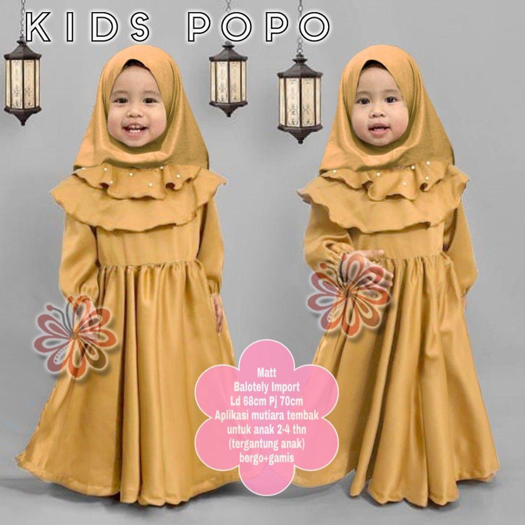 Milea Secret's - Aurel Gamis Kids - Gamis Anak