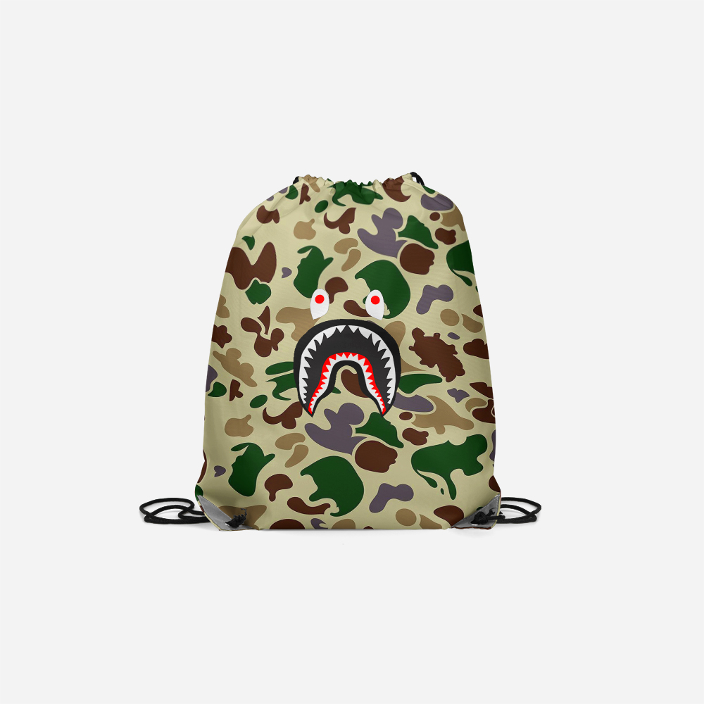 bape string bag